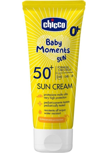 Nessiworld Chicco Baby Moments Sun Güneş Kremi Spf 50+ 75 ml + After Sun Hediye