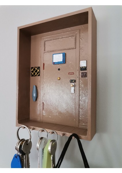 Friends Chandler ve Joey'in Evi Kapı Çerçevesi Duvar Süsü Anahtar fiyatları