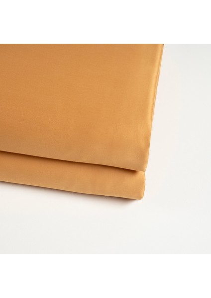 Solıd 300 Tc Tek Kişilik %100 Pamuk Saten Düz Çarşaf 160x240 Cm Tarçın