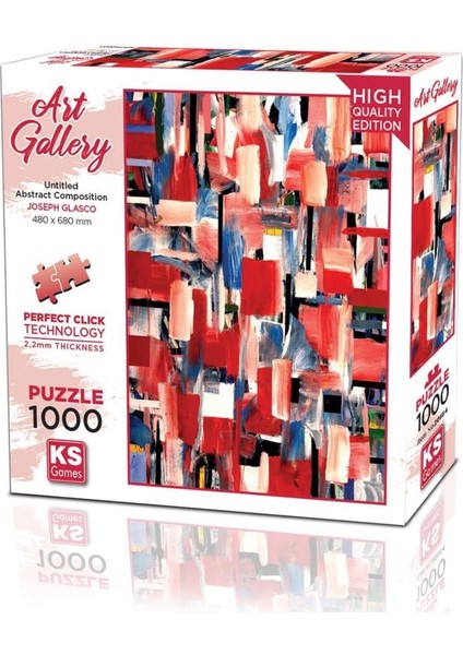 Ks Puzzle 20664 Untitled Abstract Composition 1000 Parça Puzzle