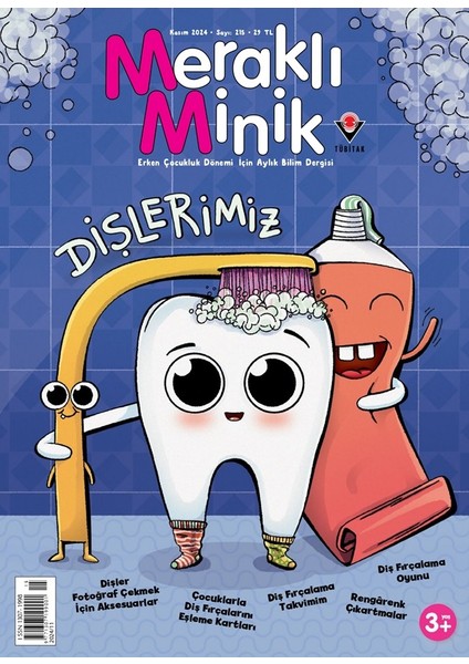 Meraklı Minik Dergi / Kasım 2024 (3-6 Yaş)