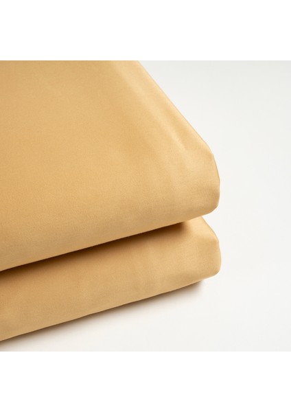 Solıd 300 Tc Tek Kişilik %100 Pamuk Saten Lastikli Çarşaf 100x200 + 35 Cm Sarı fiyatları