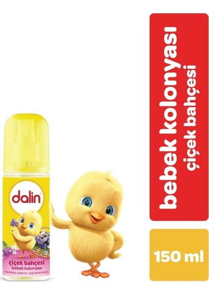 Nessiworld Dalin Sprey Bebek Kolonyası Çiçek Bahçesi 150 ml