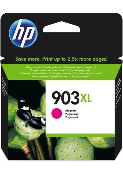 Hp 903XL-T6M07AE Kırmızı Orijinal Kartuş Yüksek Kapasiteli