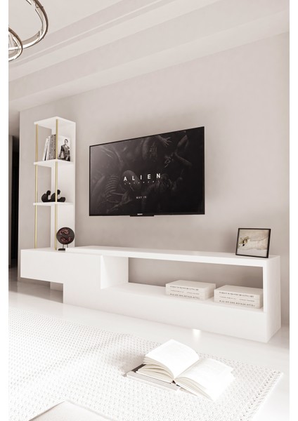 Diamo Tv Ünitesi 200 cm Beyaz modelleri