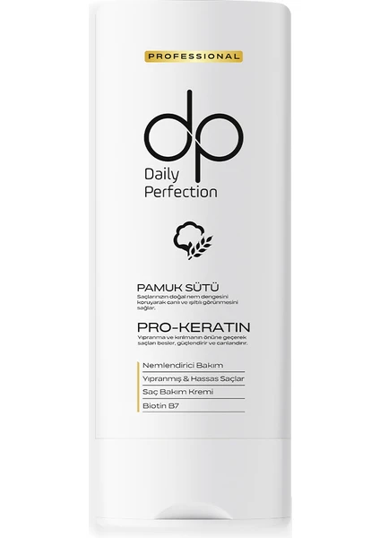 Dp Daily Perfection Pamuk Sütü Buğday Proteini Saç Bakım Kremi 350 ml