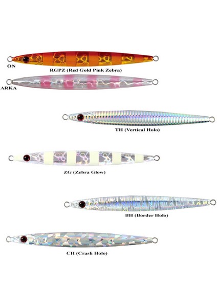 Jig Lance 100GR 15CM Jig Metal Yem Th-Standart