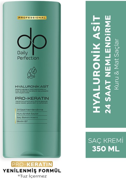 Saç Kremi Hyaluronik Asit 350ML