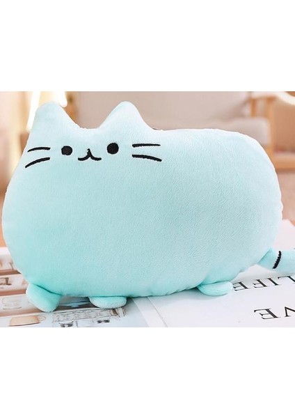 40 cm Kawaii Kedi Yastık Cilt Fermuar, Yok Pp Pamuk Bisküvi Peluş Hayvan Bebek Oyuncak |peluş Yastık (Yurt Dışından)