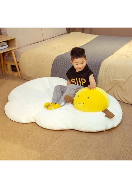 Dropshipping 1 Adet Kawaii Ins Dolması Yumuşak Kızarmış Yumurta Oyuncak Peluş (20 * 28 Cm) (Yurt Dışından)