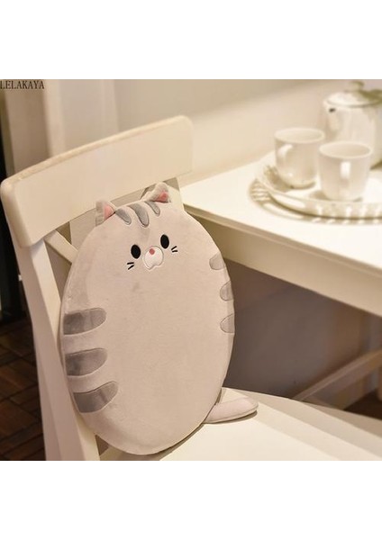 40 cm Sevimli Hayvanlar Karikatür Kedi Shiba Inu Yuvarlak Şekil Sandalye Koltuk Peluş Yastıklar (Yurt Dışından) fiyatları