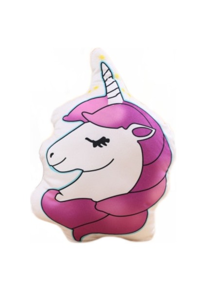 50 cm Karikatür Hayvanlar Unicorn Peluş Yastık (Yurt Dışından)