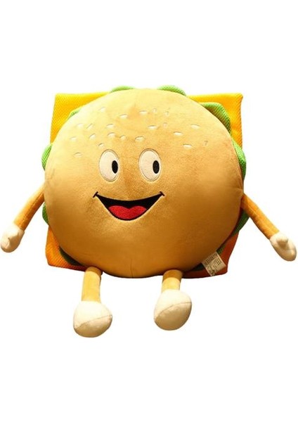 45 cm Simülasyon Hamburger Peluş Yastıklar (Yurt Dışından)
