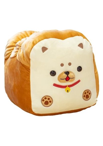 28 cm Sevimli Uzun Ekmek Şekilli Shiba Inu Plushie Down Pamuk Yumuşak Ekmek Yastık (Yurt Dışından)