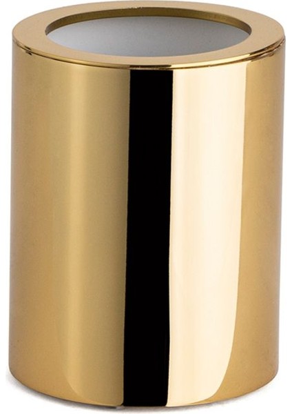 Tezgah Üstü Diş Fırçalığı Gold Renk 102X80X80 mm