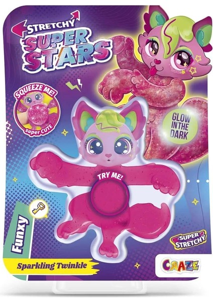 Superstars Sparkling Twinkle Funxy Stretchy Figür