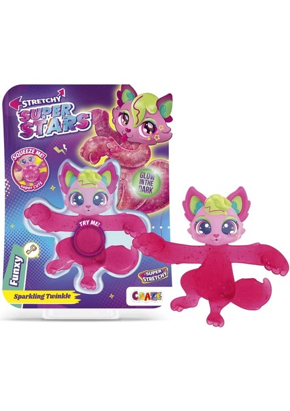 Superstars Sparkling Twinkle Funxy Stretchy Figür