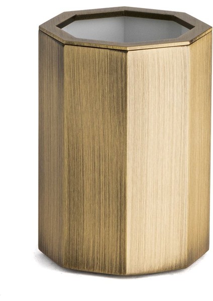 Tezgah Üstü Diş Fırçalığı Antik Renk 102X70X70 mm