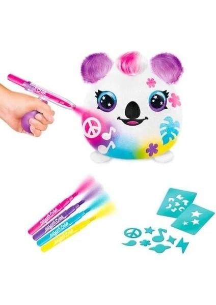 Airbrush Plush Sürpriz Squishy Paint Bucket 87794 Koala fiyatları