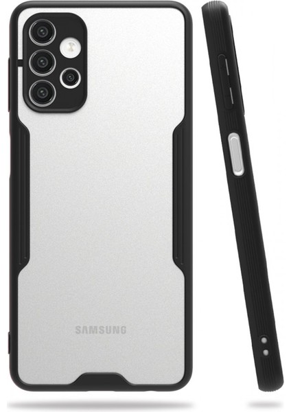 Samsung Galaxy A72 Kılıf Kamera Korumalı Pastel Renkli Esnek Silikon Platin Kapak