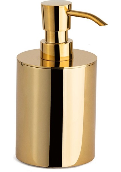 Tezgah Üstü Sıvı Sabunluk 250 ml Gold Renk 160X80X103 mm