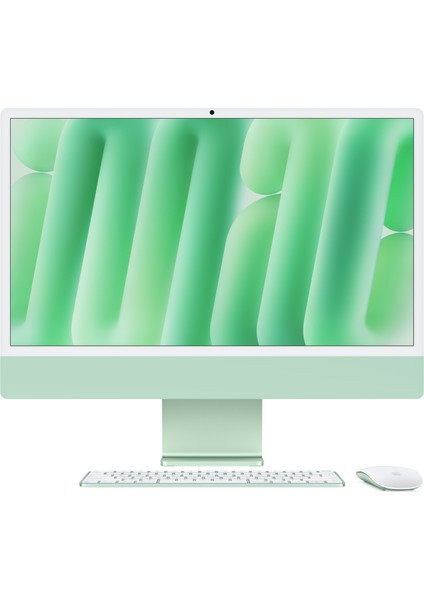 iMac M4 Çip 16GB 512GB SSD macOS 24" All In One Bilgisayar MWV03TU/A Yeşil
