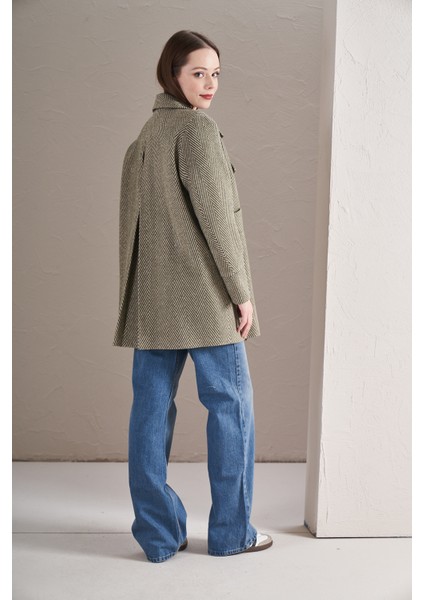 Balık Sırtı Ceket Haki modelleri