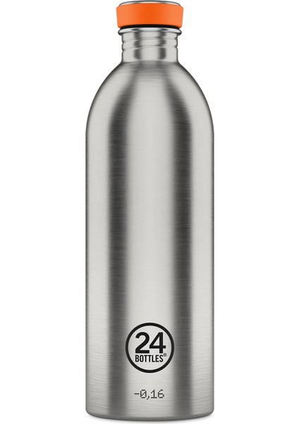 24 Bottles Urban Bottle Brushed Steel Matara 1000 ml