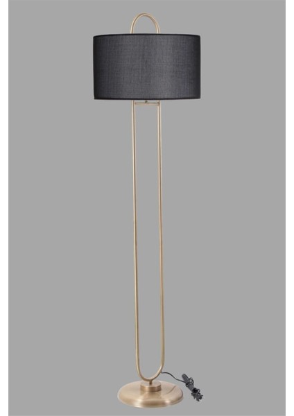 Elips Lambader Eskitme Ayak Hasır Siyah Abajurlu modelleri