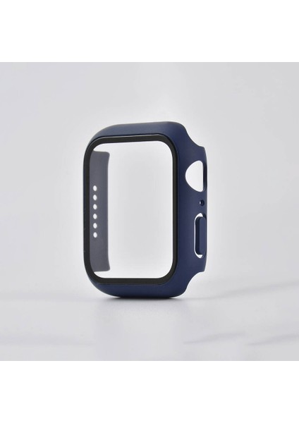 Apple Watch 2/3/4/5/6/7/8/9/se/nike 45MM Kasa ve Ekran Koruyucu Tam Kaplayan Darbe Emicili