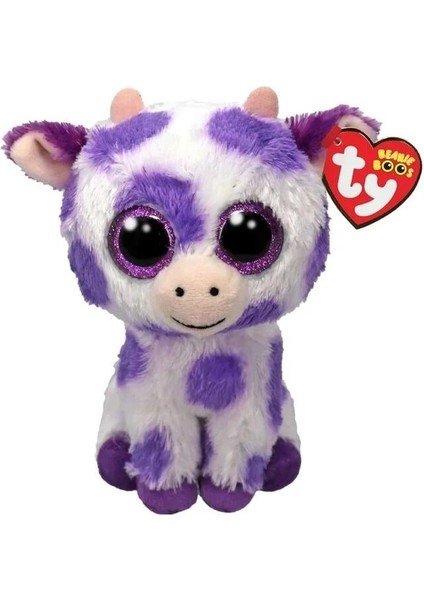 Beanie Boos Ethel Mor Benekli Inek 15 cm