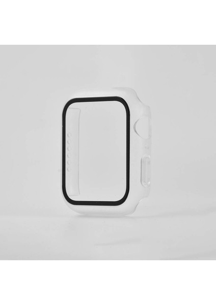 Apple Watch 2/3/4/5/6/7/8/9/se/nike 38MM Kasa ve Ekran Koruyucu Tam Kaplayan Darbe Emicili