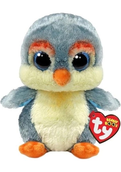 Beanie Boos Fisher Gri Penguen 15 cm