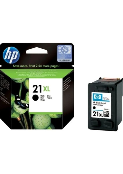 Hp C9351CE (21XL) Siyah Orijinal Kartuş Yüksek Kapasite