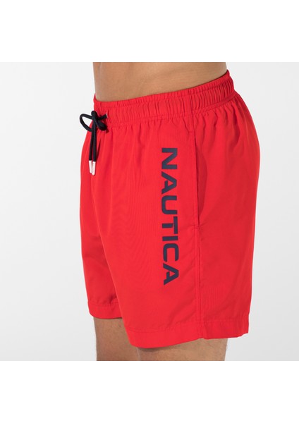Erkek Kırmızı Mayo Şort modelleri