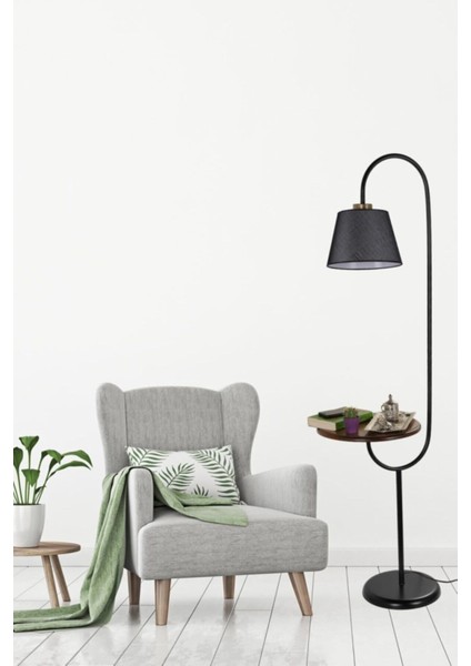 Zümrüt Siyah Lambader Pramit Hasır Siyah Abajurlu modelleri