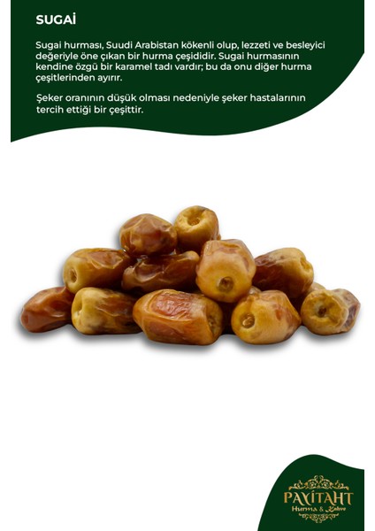 Medine Sugai Lüks Medine Hurma - Yeni Mahsül - 10 kg