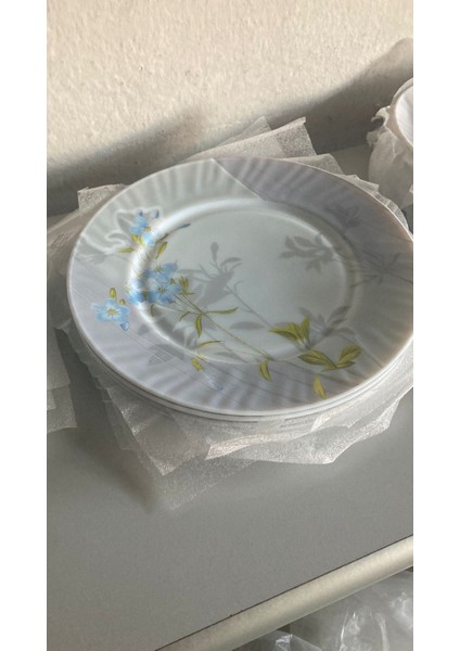 Opal Servis Tabağı 6 Lı 25 cm
