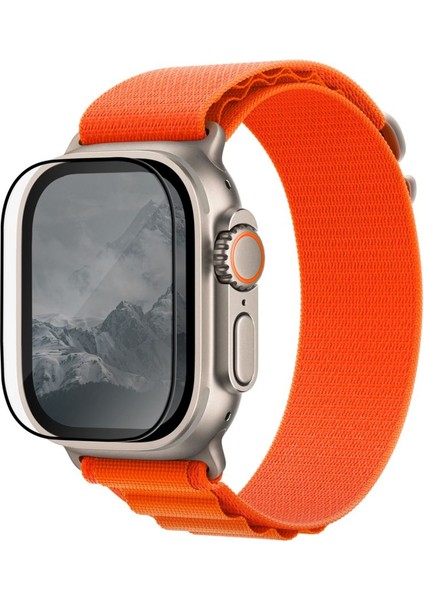 Apple Watch Ultra 49MM Ekran Koruyucu Cam Dust Repel™ Teknolojisi Yüksek Koruma Parmak Izi Bırakmama fiyatları