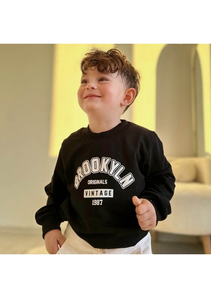 Baskılı Sweatshirt