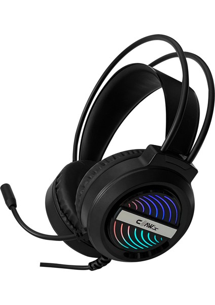 Fusion 7.1 Surround 50MM Sürücülü USB Rgb Ergonomik Gaming Oyuncu Kulaklığı - Siyah