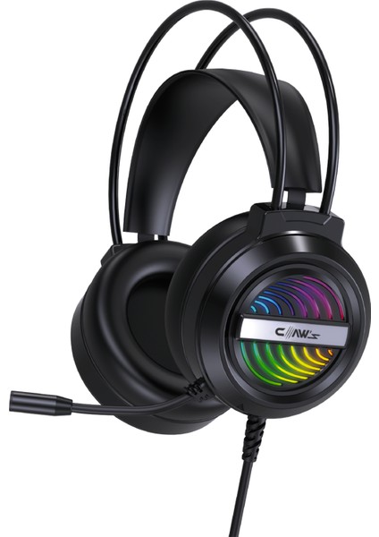 Fusion 7.1 Surround 50MM Sürücülü USB Rgb Ergonomik Gaming Oyuncu Kulaklığı - Siyah