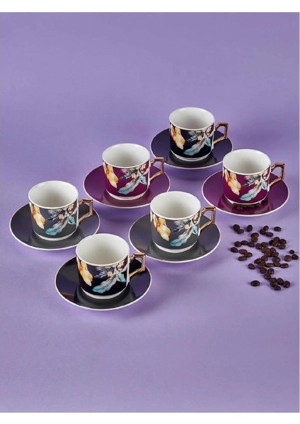 6lı Kahve Fincanı Takımı 100ML N3503