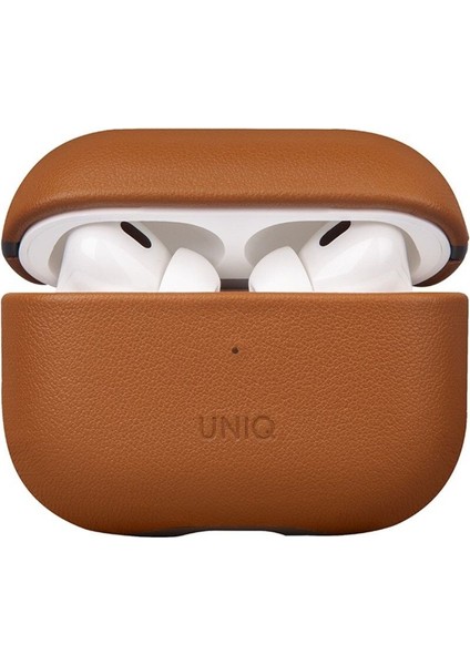 Airpods Pro 2 (2.nesil) Kılıf Terra Serisi Hakiki Deri Kablosuz Şarj Destekli Koruma