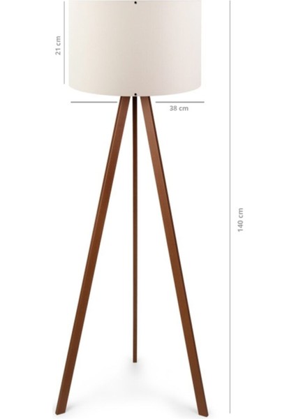 Pratik Ahşap Üç Ayaklı Lambader AYD-1527 fiyatları