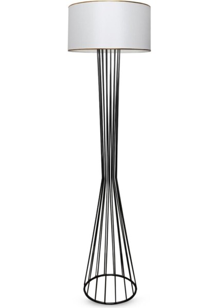 Daisy Gold Detaylı Silindir Başlıklı Metal Lambader AYD-3060 fiyatları