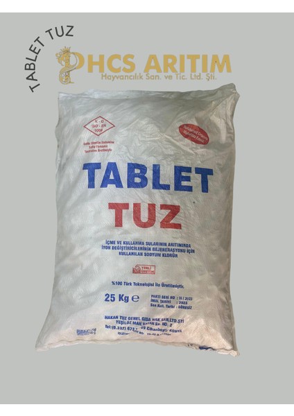 Arıtma Tablet Tuz 25 kg