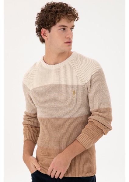 Erkek Camel Kazak /Triko 50293017-VR015 modelleri