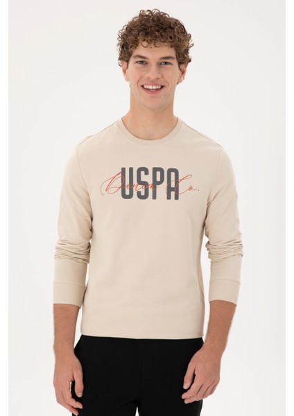 U.s. Polo Assn. Erkek Taş Sweatshirt 50293407-VR049