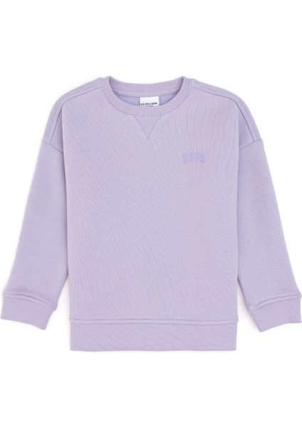 U.S. Polo Assn.  Kız Çocuk Lila Sweatshirt 50297451-VR034